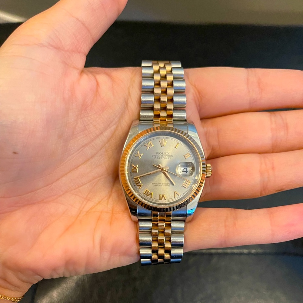 Oyster Perpetual Datejust 36 /  box & warranty